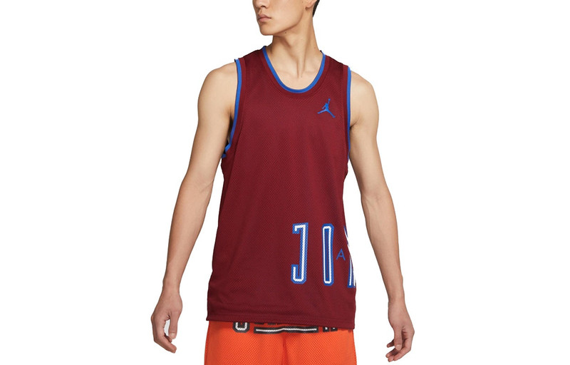 Jordan Air Jordan Sport Dna Logo Vest Men's Red DA7235-677 outlook