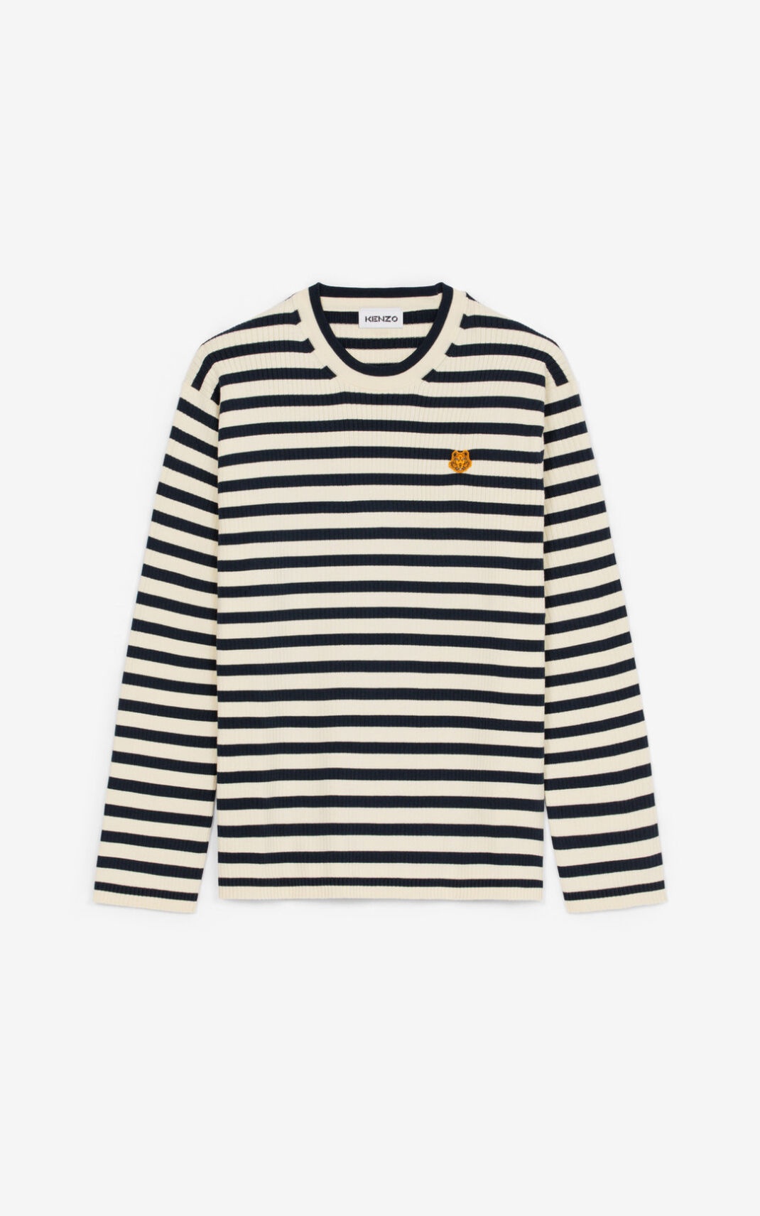 Striped Tiger Crest jumper - 1