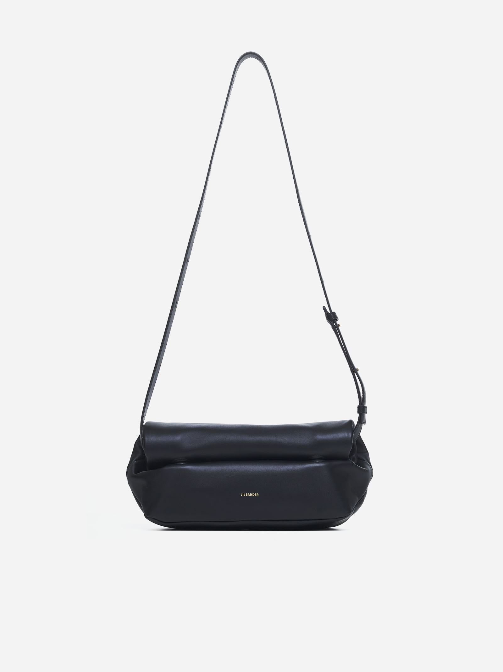★Jil Sander★ Small Roll-up Crossbody Bag Black J08WG0044P7 Rollup Small Woman | Jil Sander Official Online Store