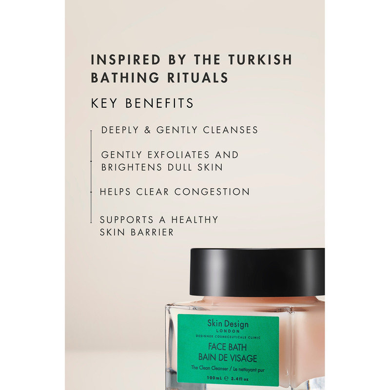 Skin Design London Face Bath Cleanser 100ml 5
