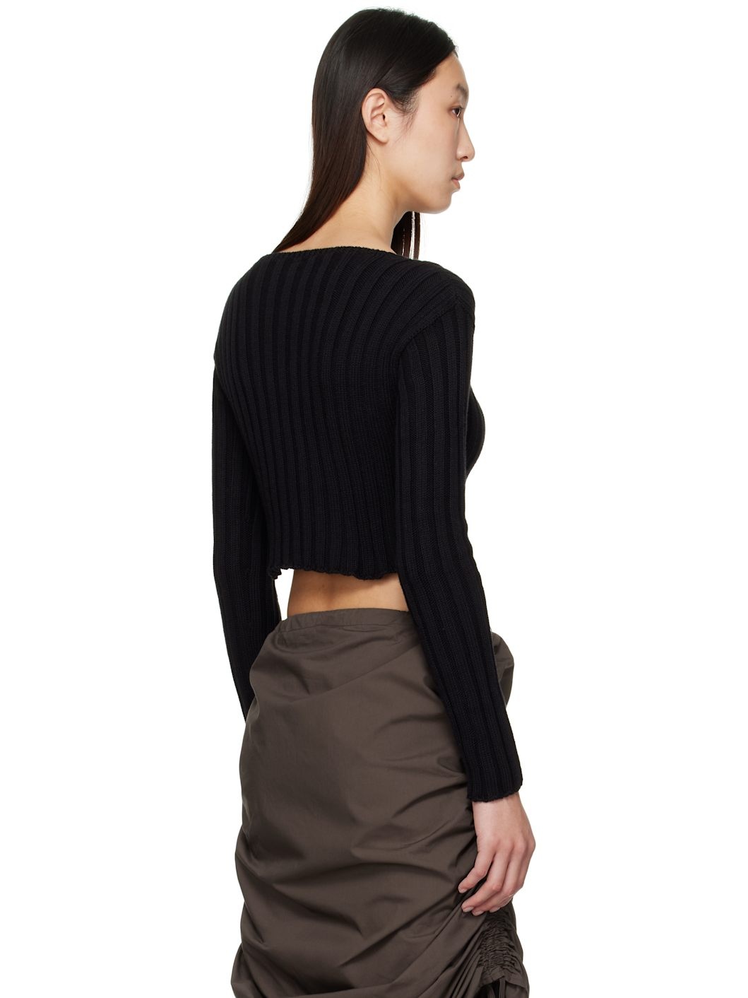 Black Macau Cardigan - 3