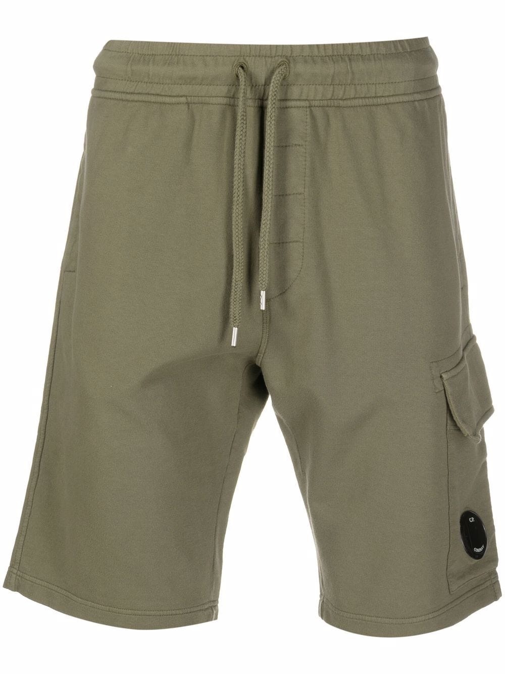 lens-detail cargo shorts - 1