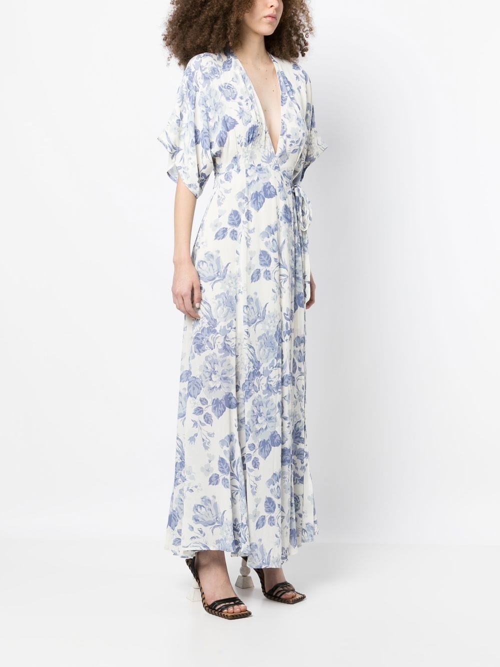 Winslow draped wrap dress - 3