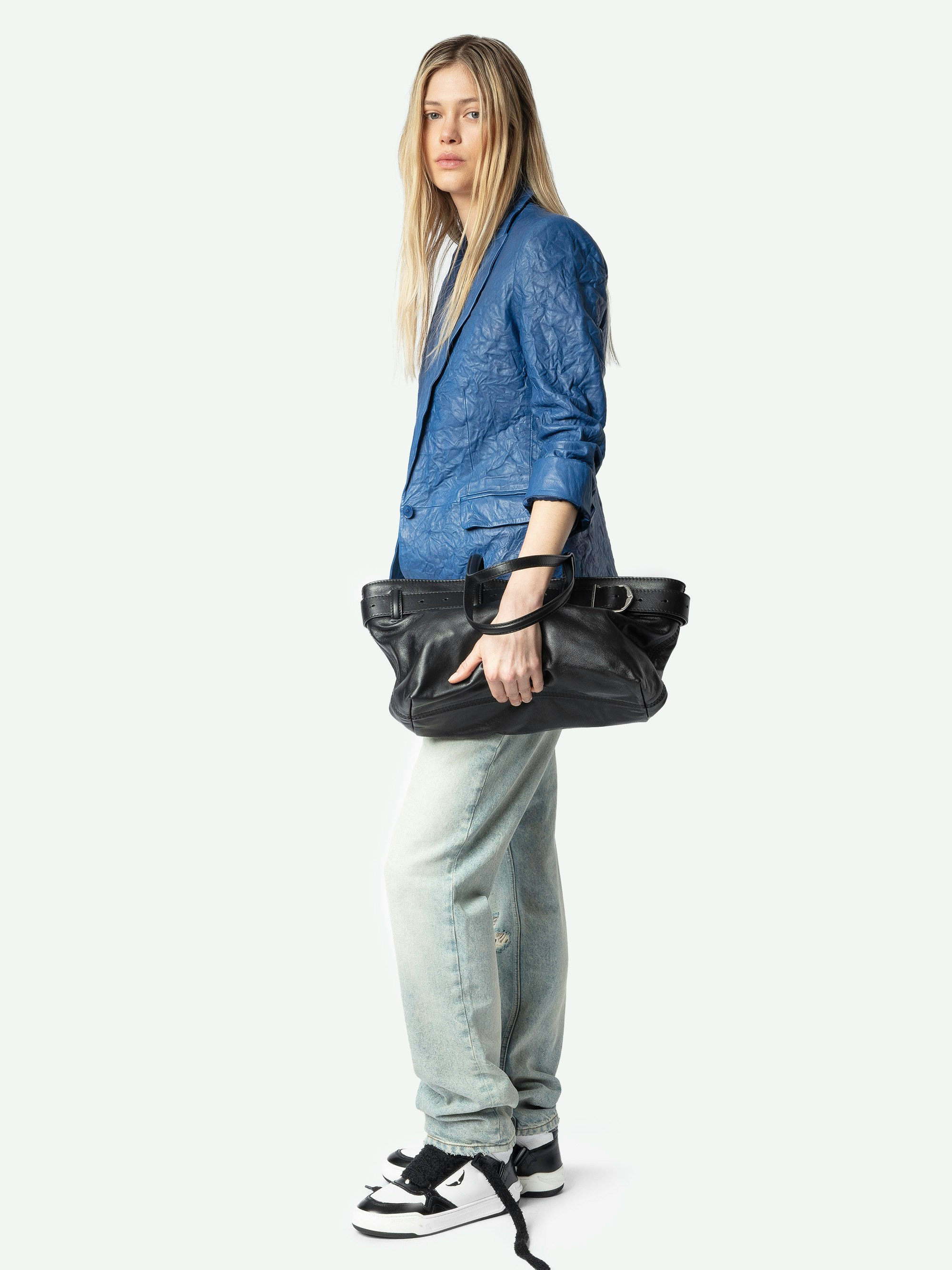 Valse Leather Blazer - 5