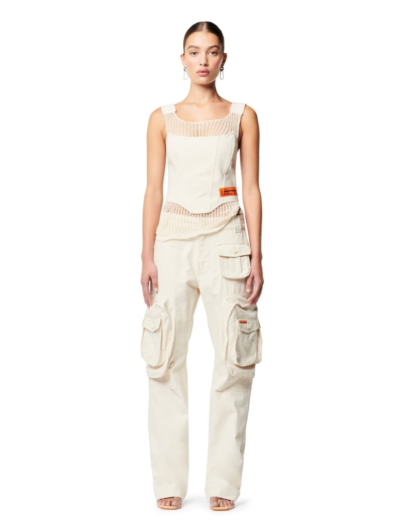 Heron Preston Inserts Net Knit Tank outlook