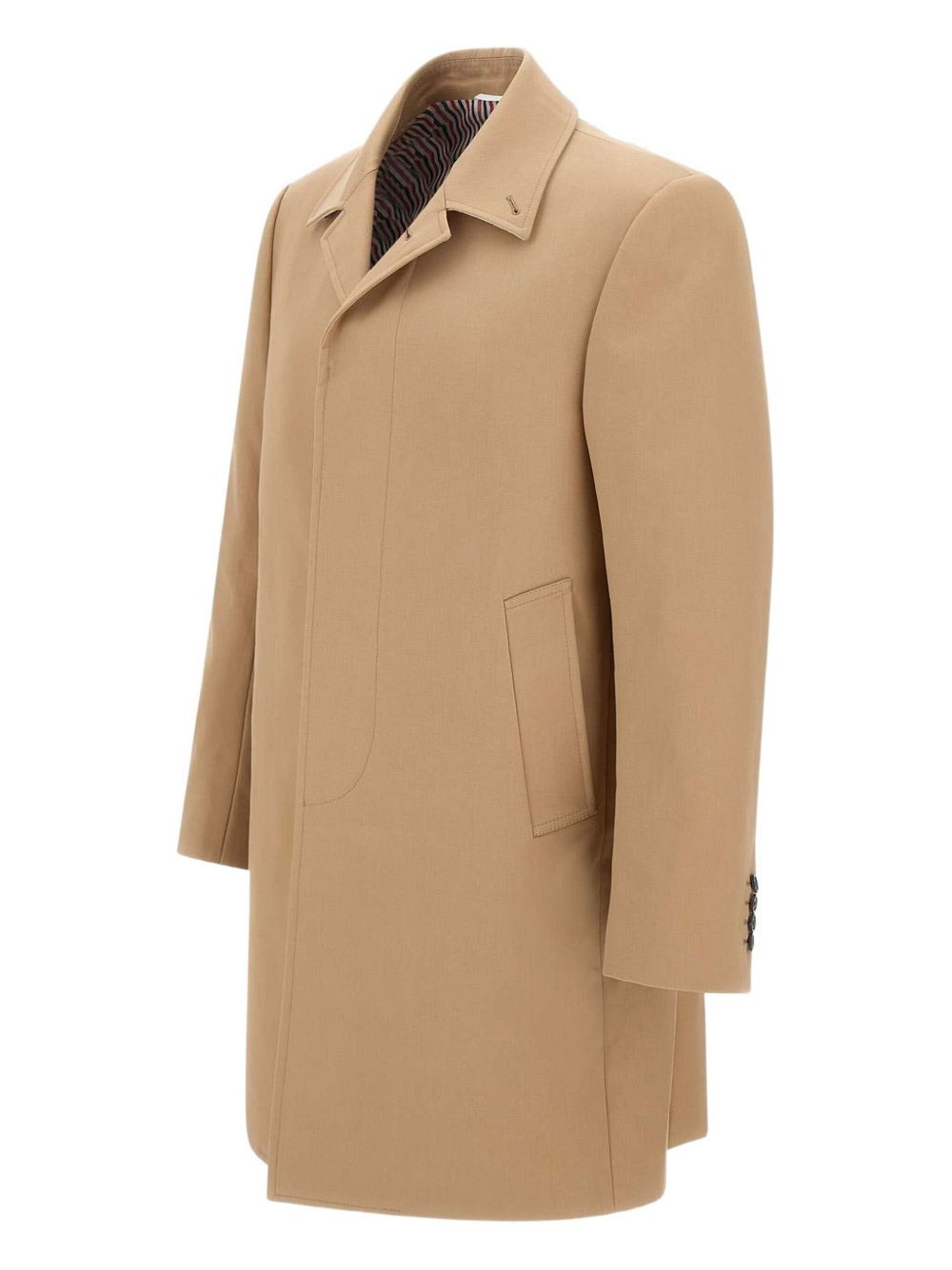 mac bal collar overcoat - 3