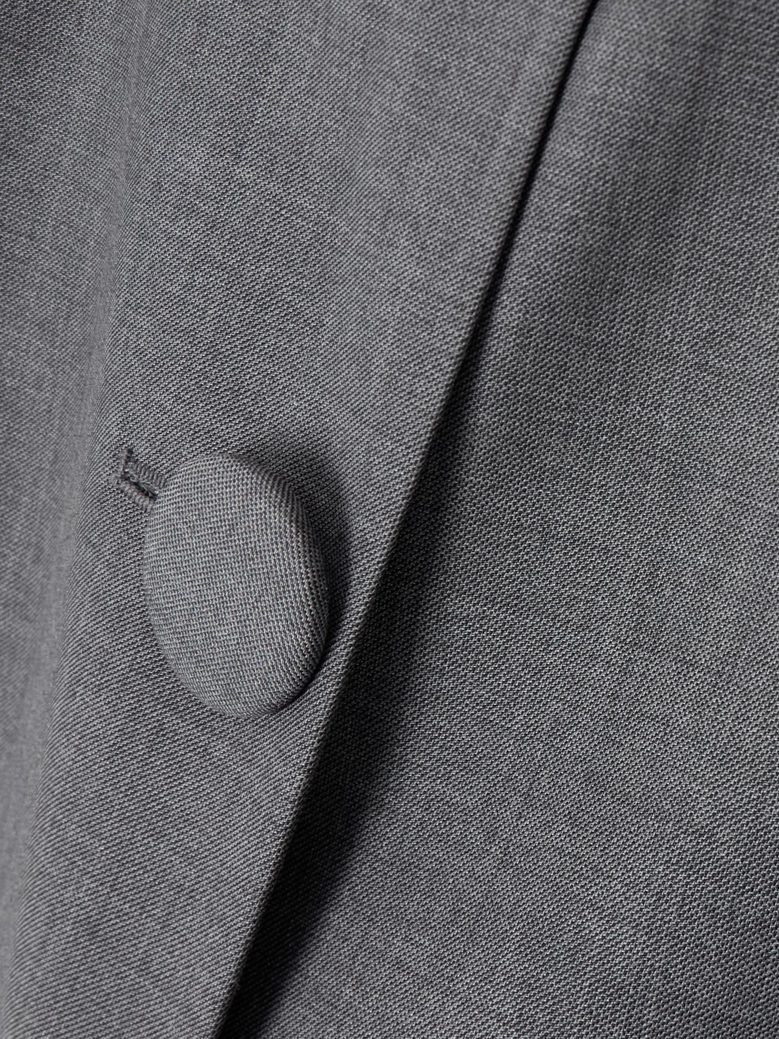 Cropped grain de poudre jacket Gray - 5