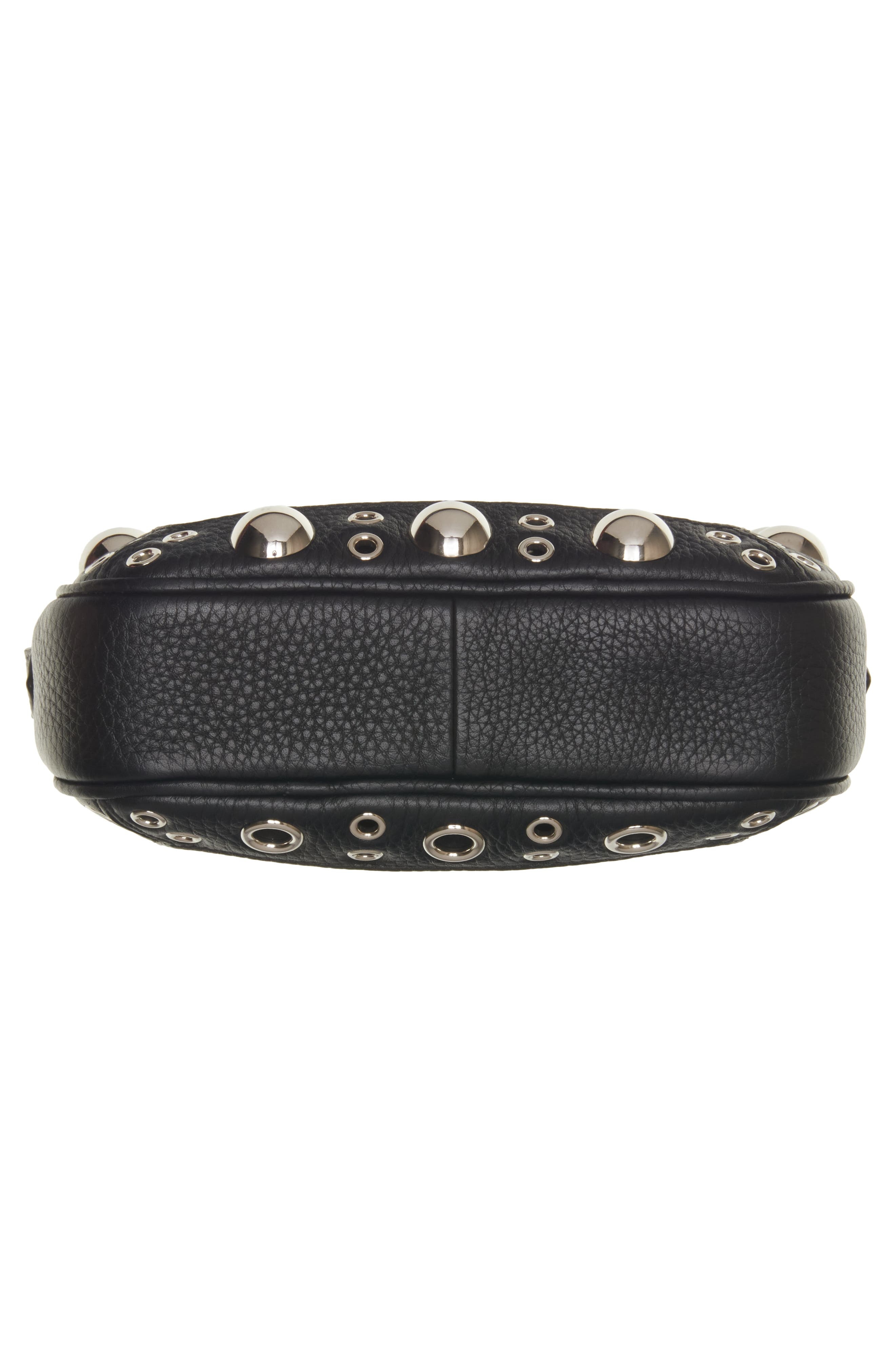 Valentino Garavani Nellcôte Studded Leather Crossbody Bag in Nero at Nordstrom - 6