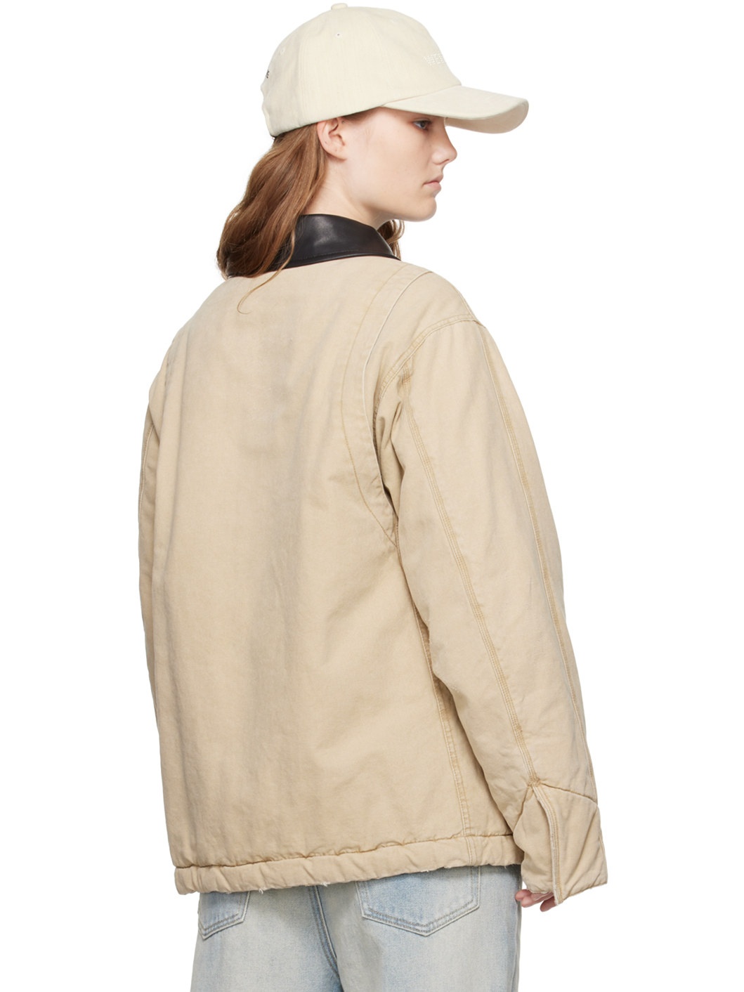 Beige Oxford Jacket - 3
