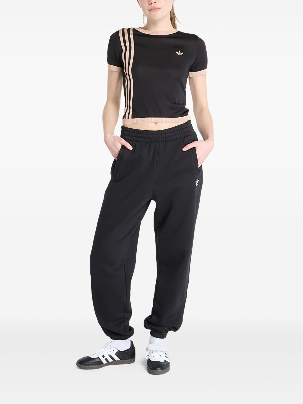 elasticated-waist joggers - 2