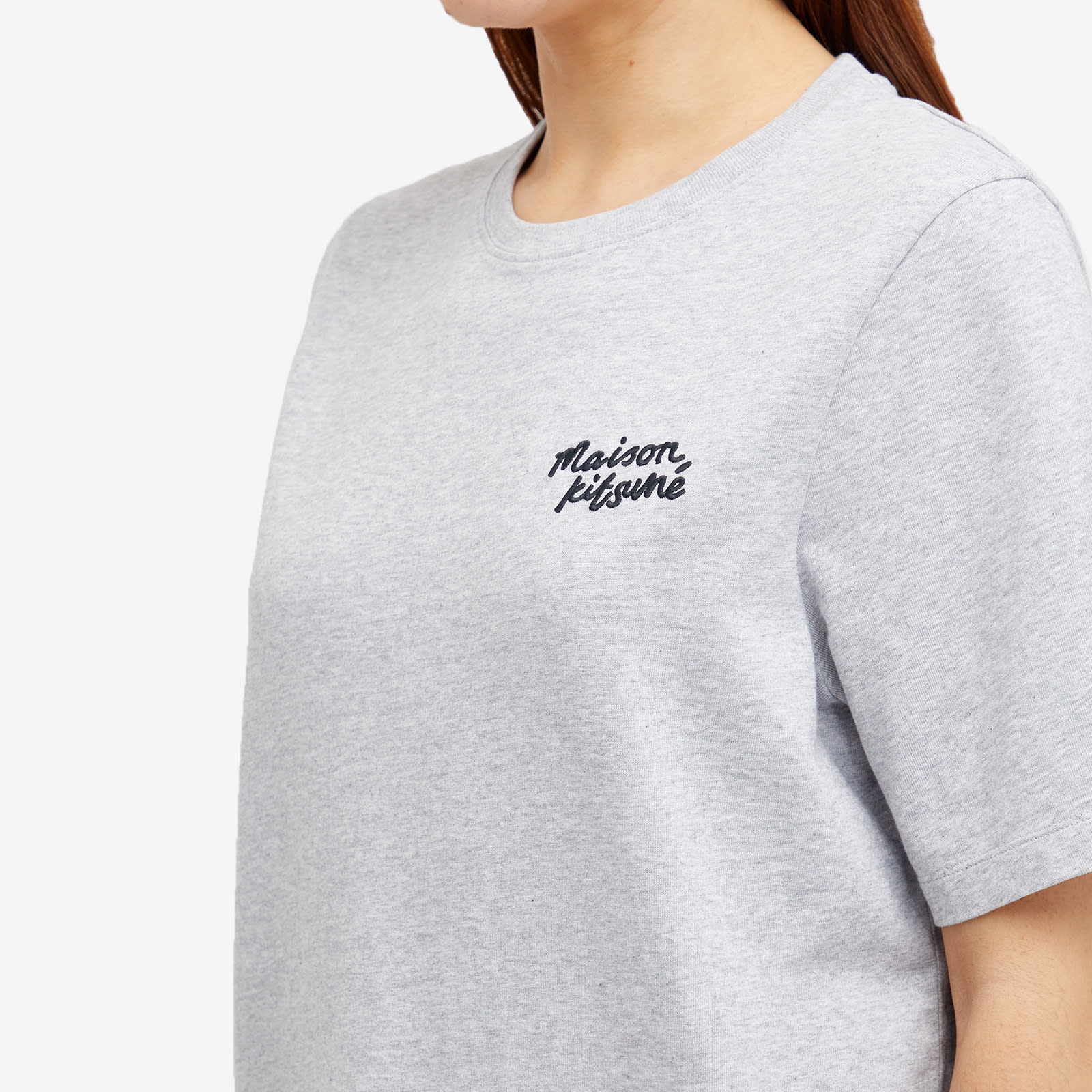 Maison Kitsune Handwriting Logo Comfort T-Shirt - 5
