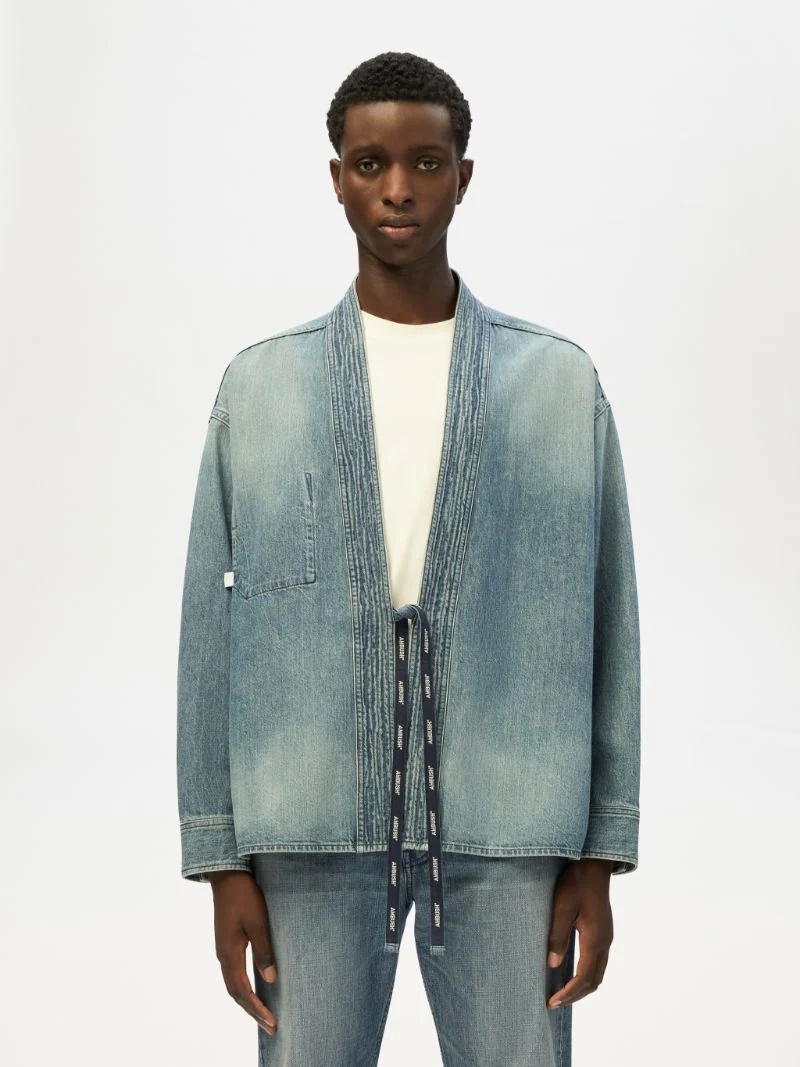 KIMONO DENIM SHIRT - 3