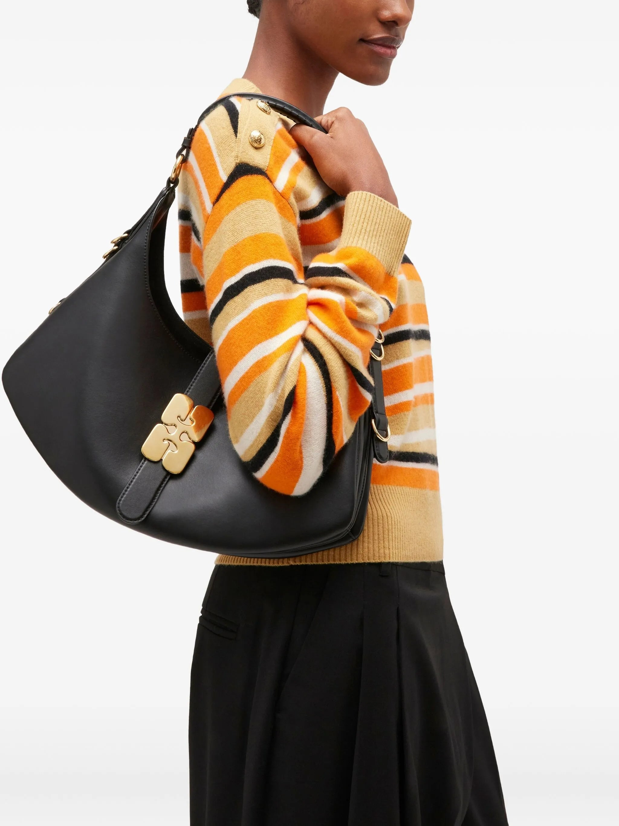 Ganni Crescent Shoulder Bag - 2