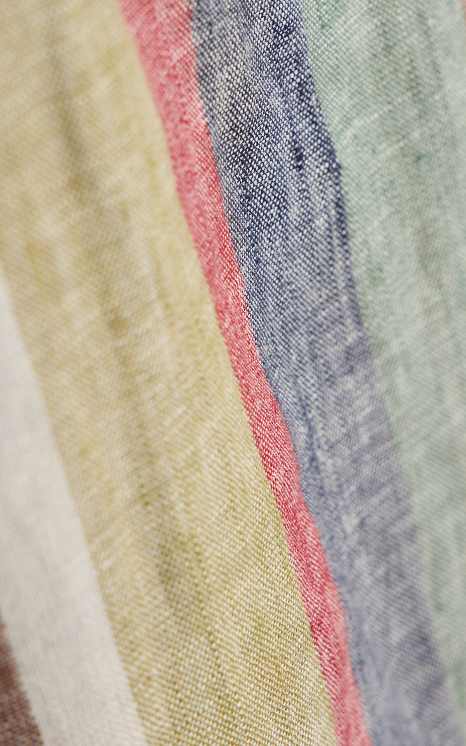 Laura Linen Maxi Dress stripe - 5