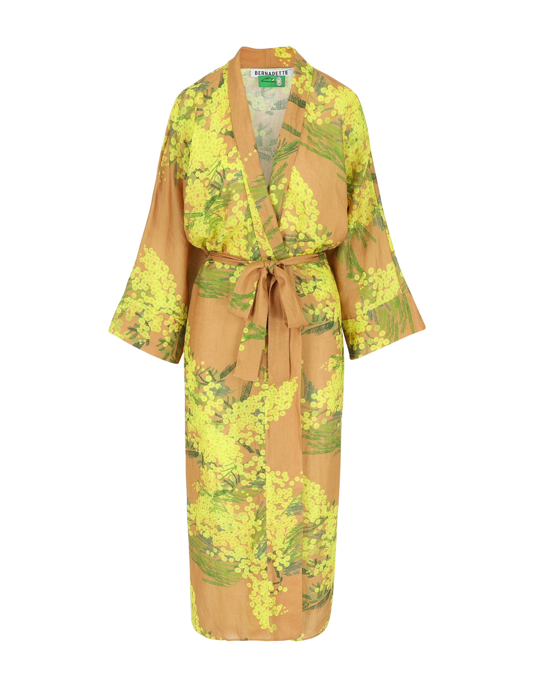 The Linen Wrap Dress - 1