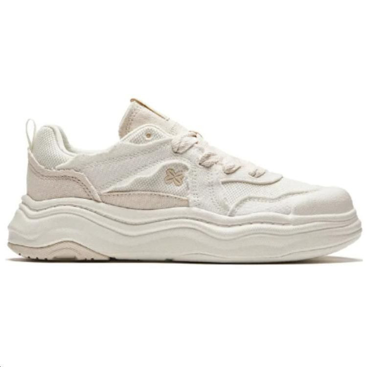 (WMNS) ANTA Lava Cake Skateboarding 'White Beige' 122428060-1 - 4