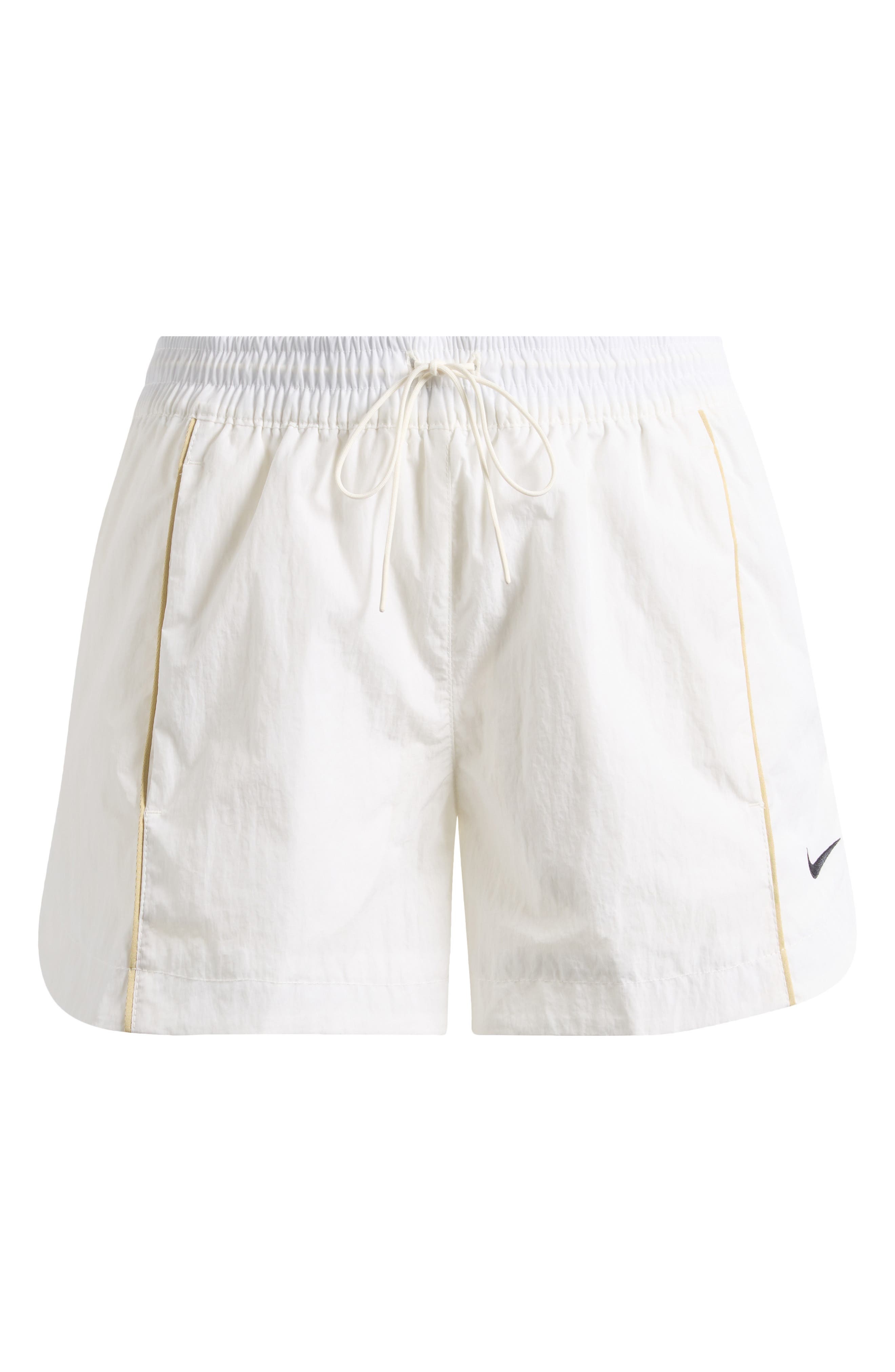 Nike Windrunner Mid-Rise 2-Inch Woven Shorts in Sail/Team Gold/Black at Nordstrom - 5
