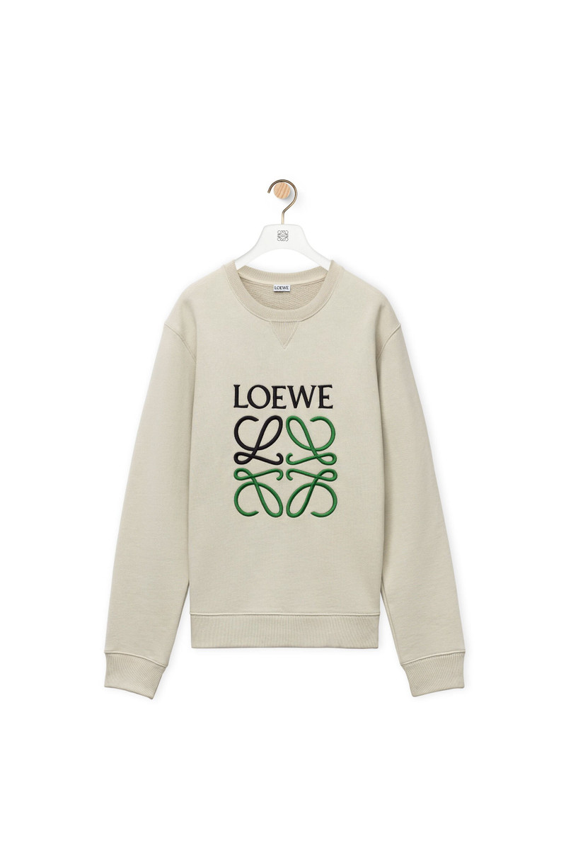 LOEWE Anagram regular fit sweatshirt in cotton - 1