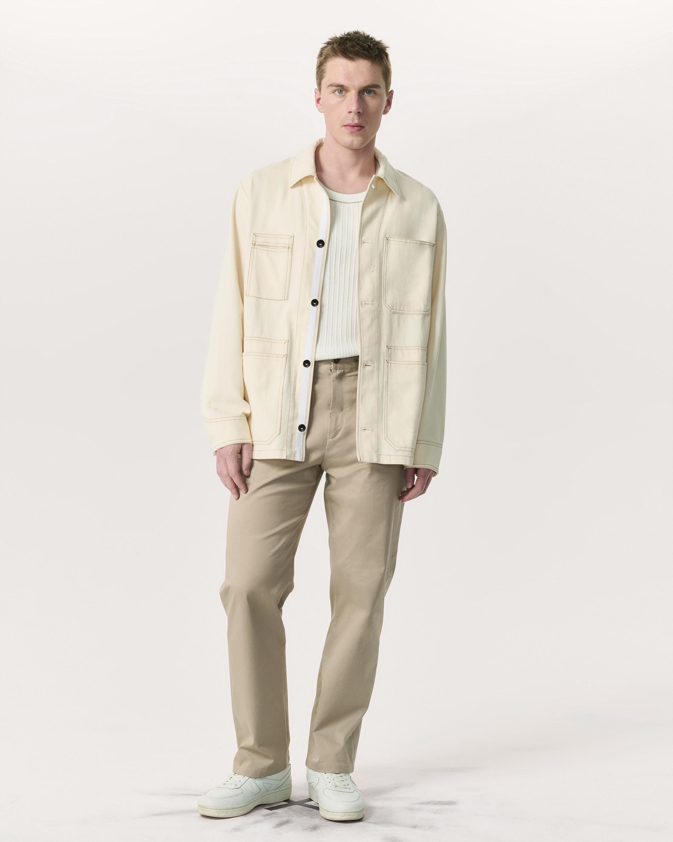 Haydon Straight Fit Cotton Chino Pants - 2