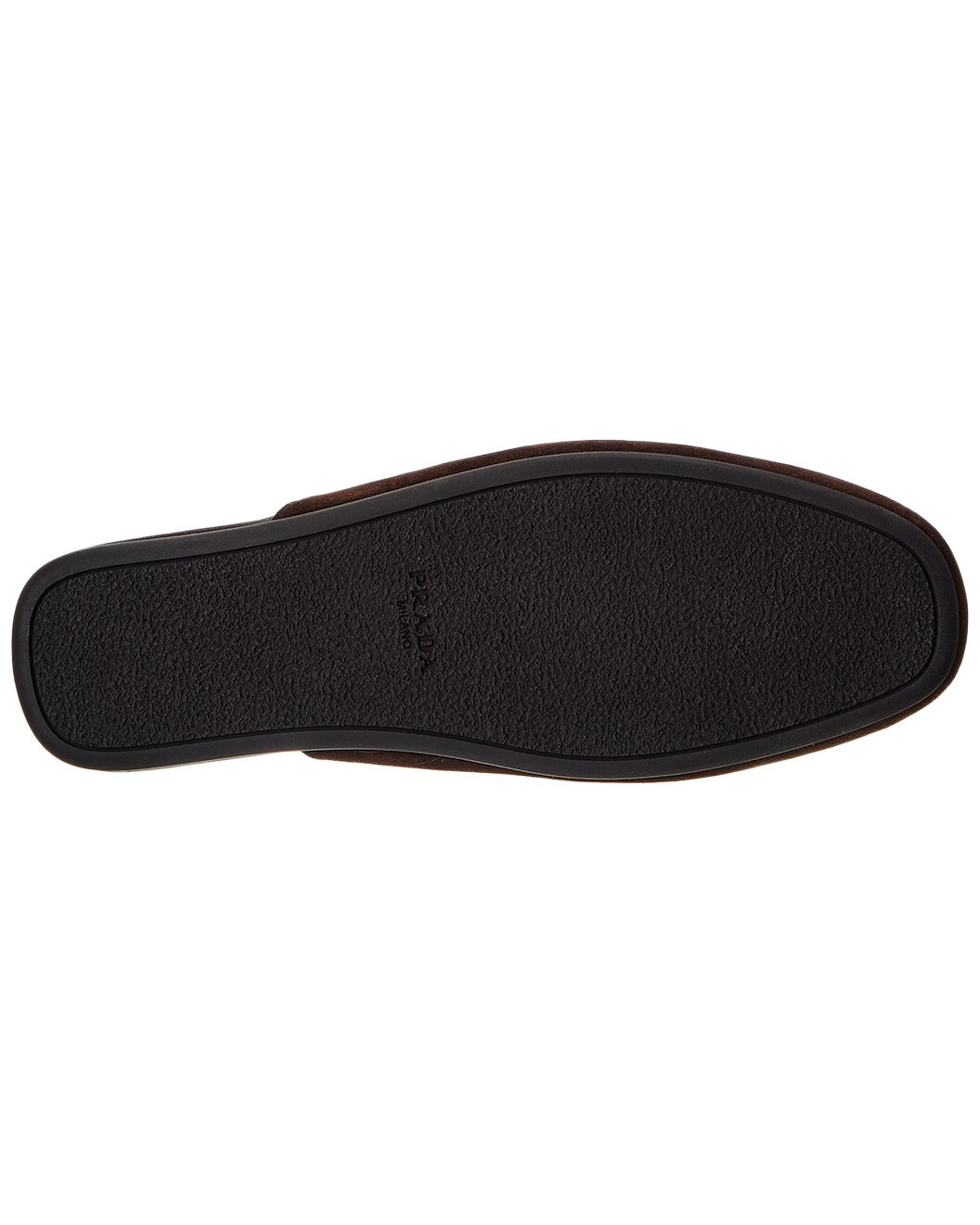 Prada Logo Suede Mule - 4