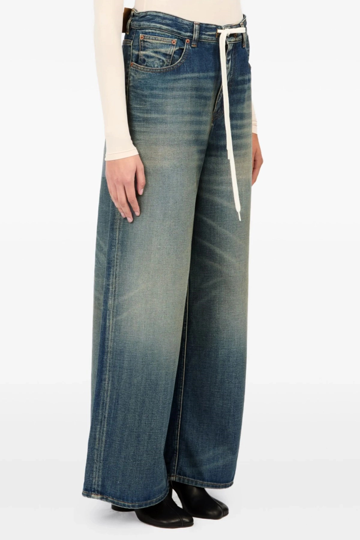 Wide leg jeans - 2
