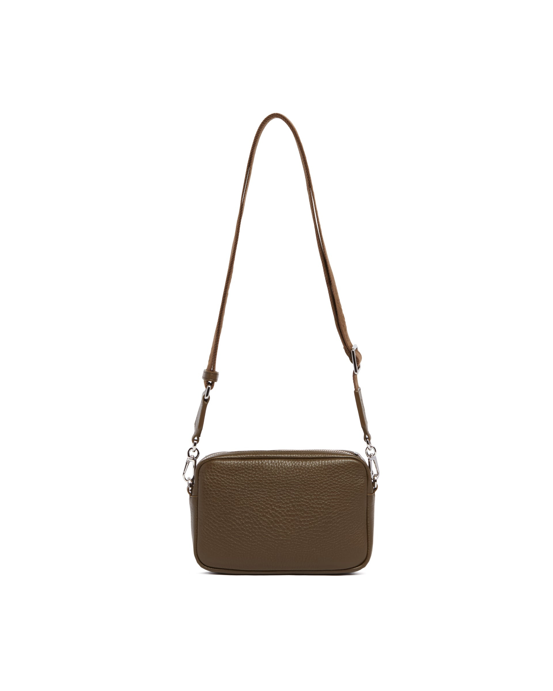 Brown Small Pebble Messenger Bag - 7