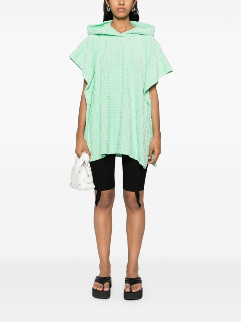 Givenchy 4G-motif poncho outlook