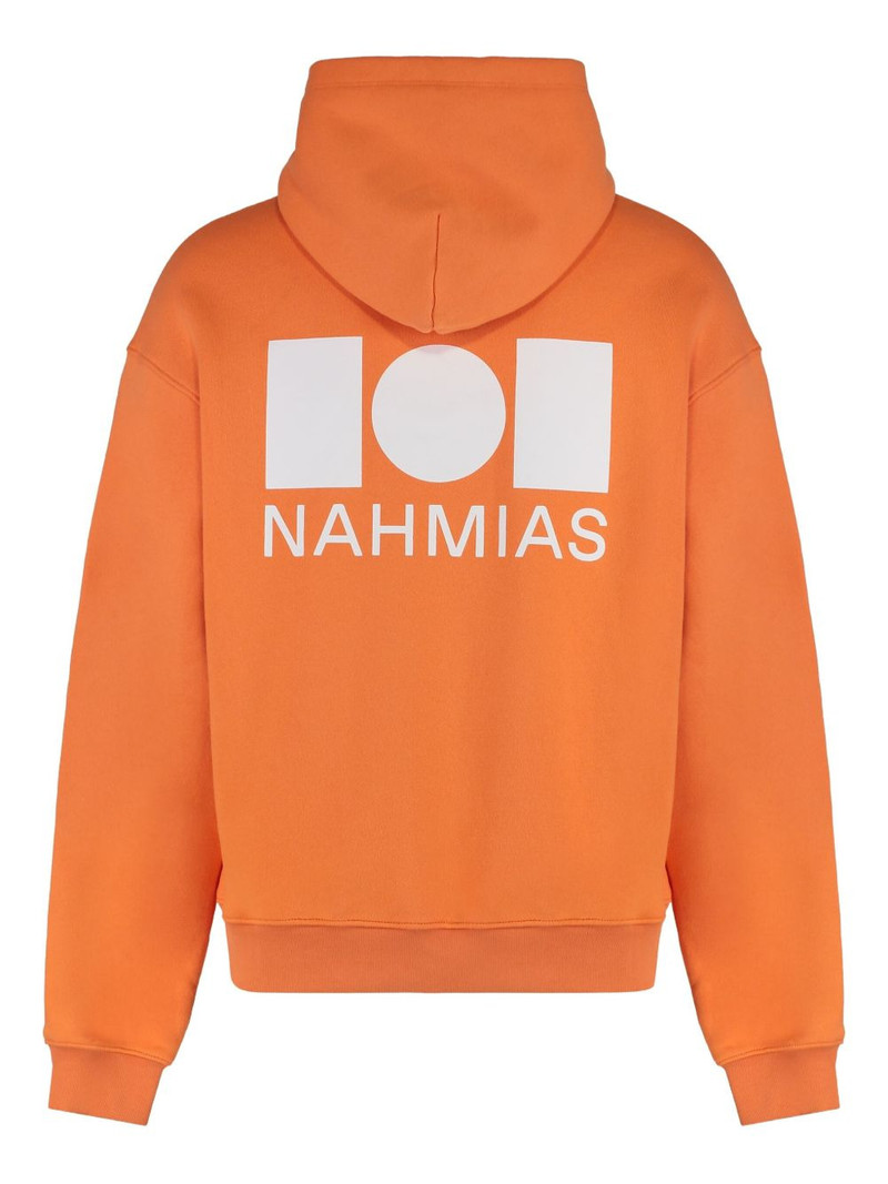 NAHMIAS logo-print hoodie outlook