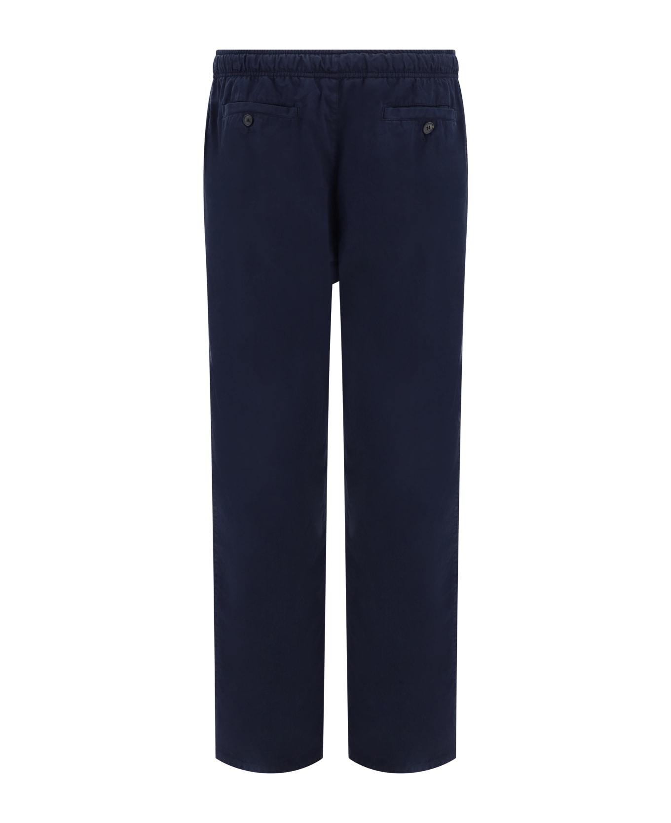 Flared Cotton Trousers - 2