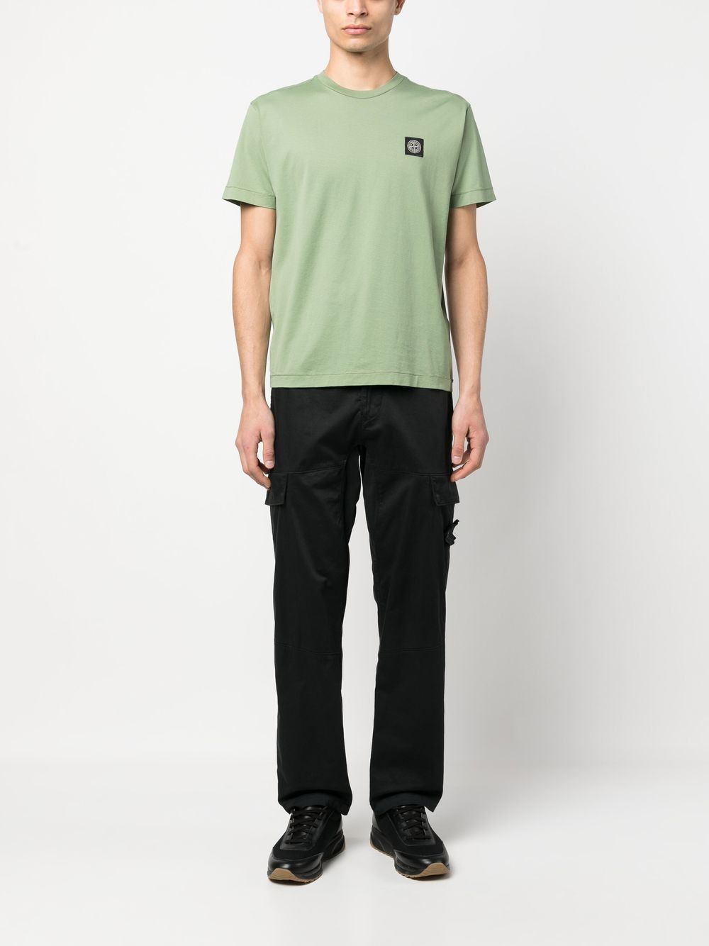 logo-patch short-sleeved T-shirt - 2