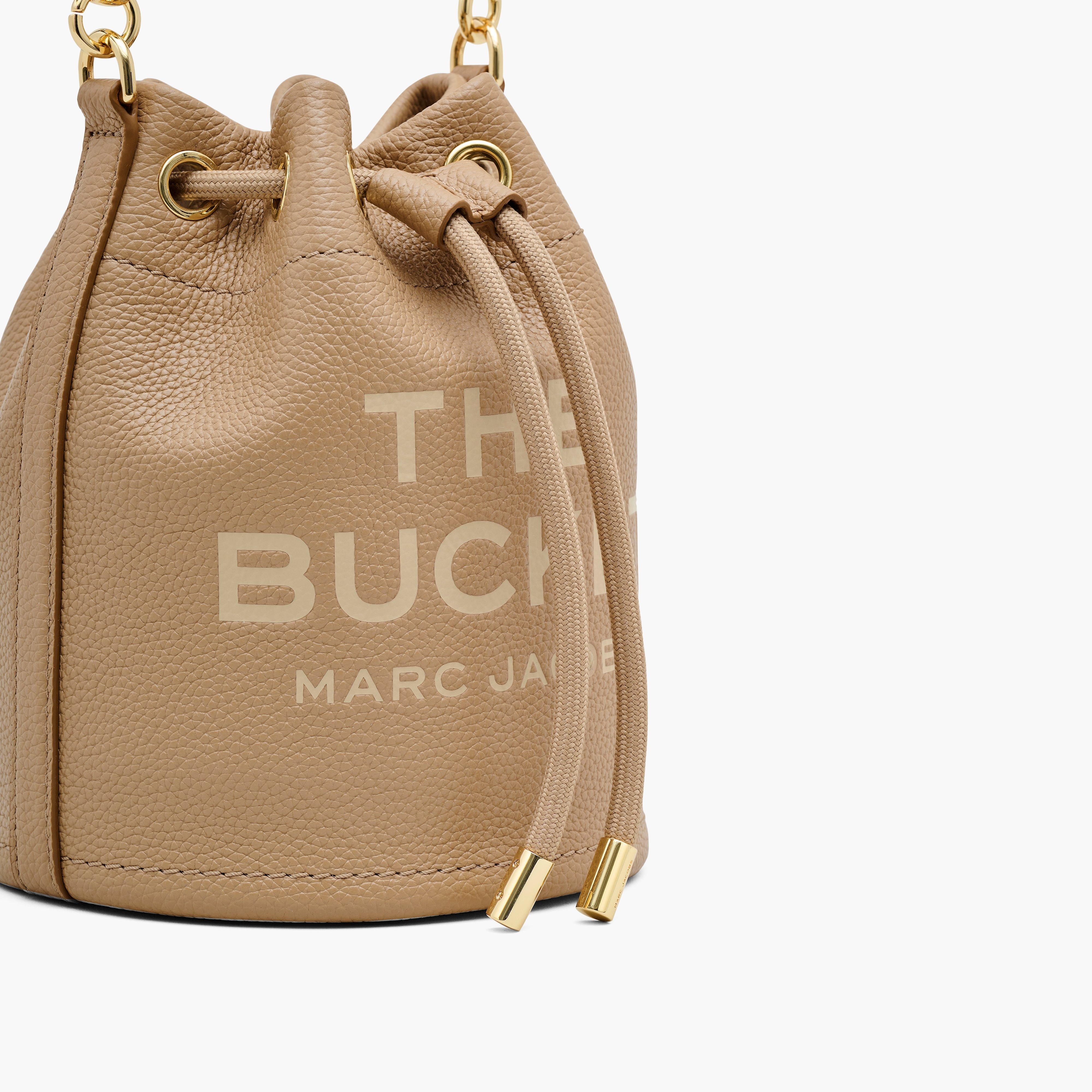 THE LEATHER BUCKET BAG - 6