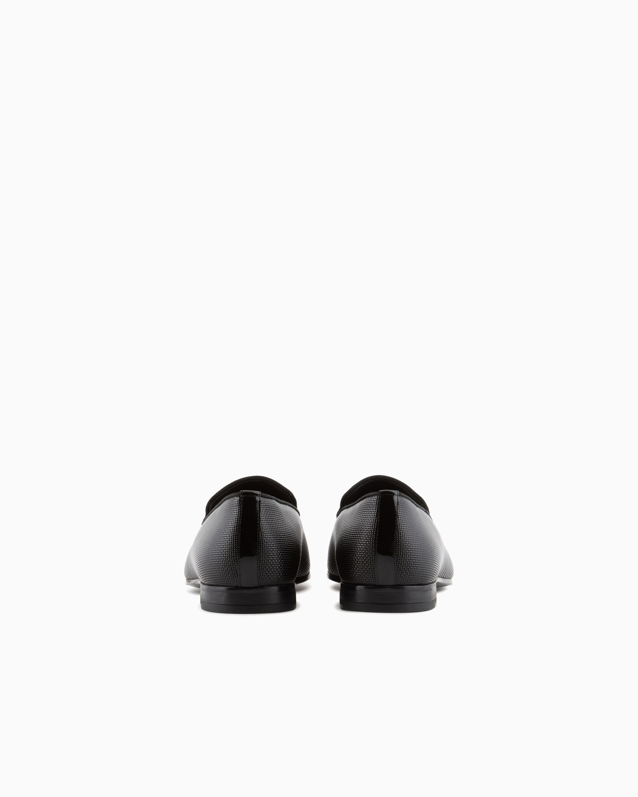 Braided-print patent-leather loafers - 4