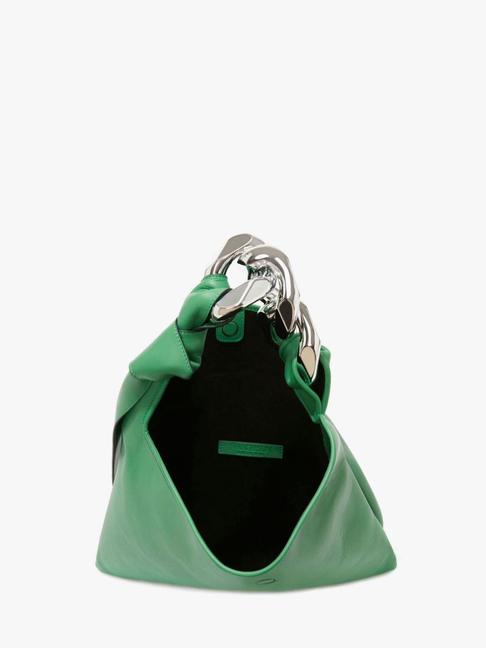 SMALL CHAIN HOBO - LEATHER SHOULDER BAG 3