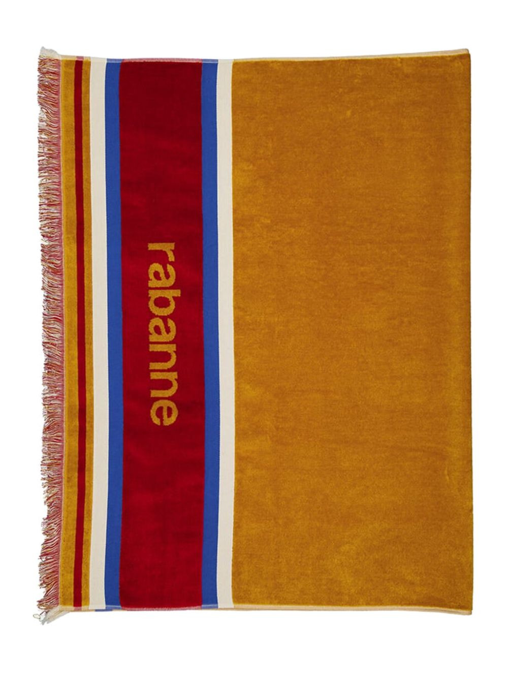 striped cotton scarf - 2