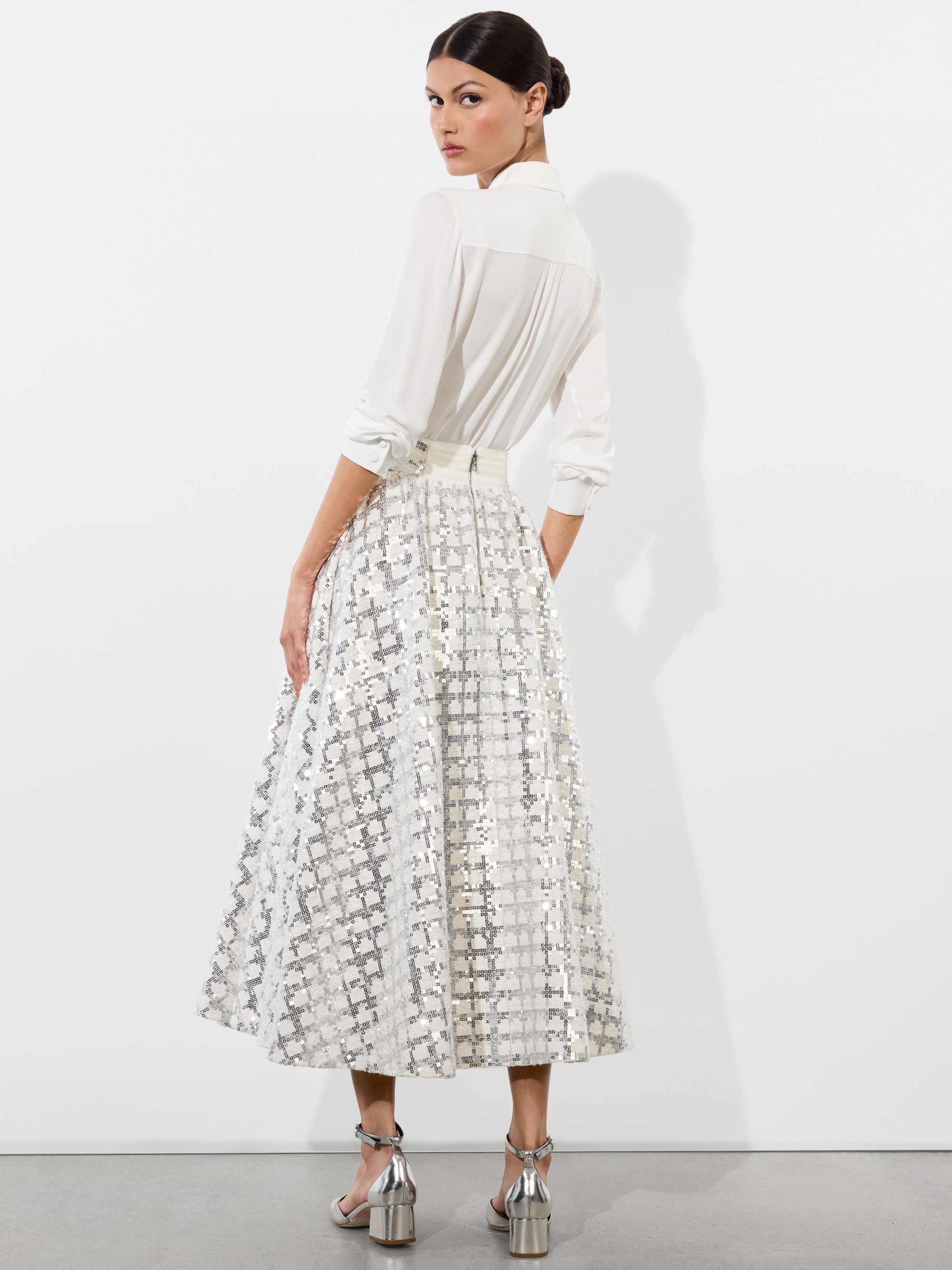NILDA VOLUMINOUS SKIRT - 4