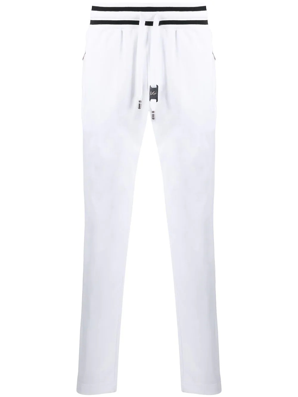 logo patch track trousers - 1