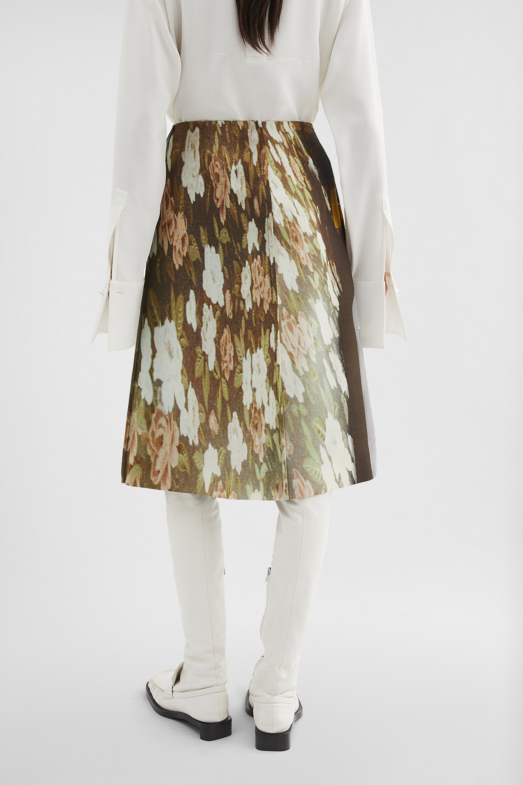 Printed Skirt - 4