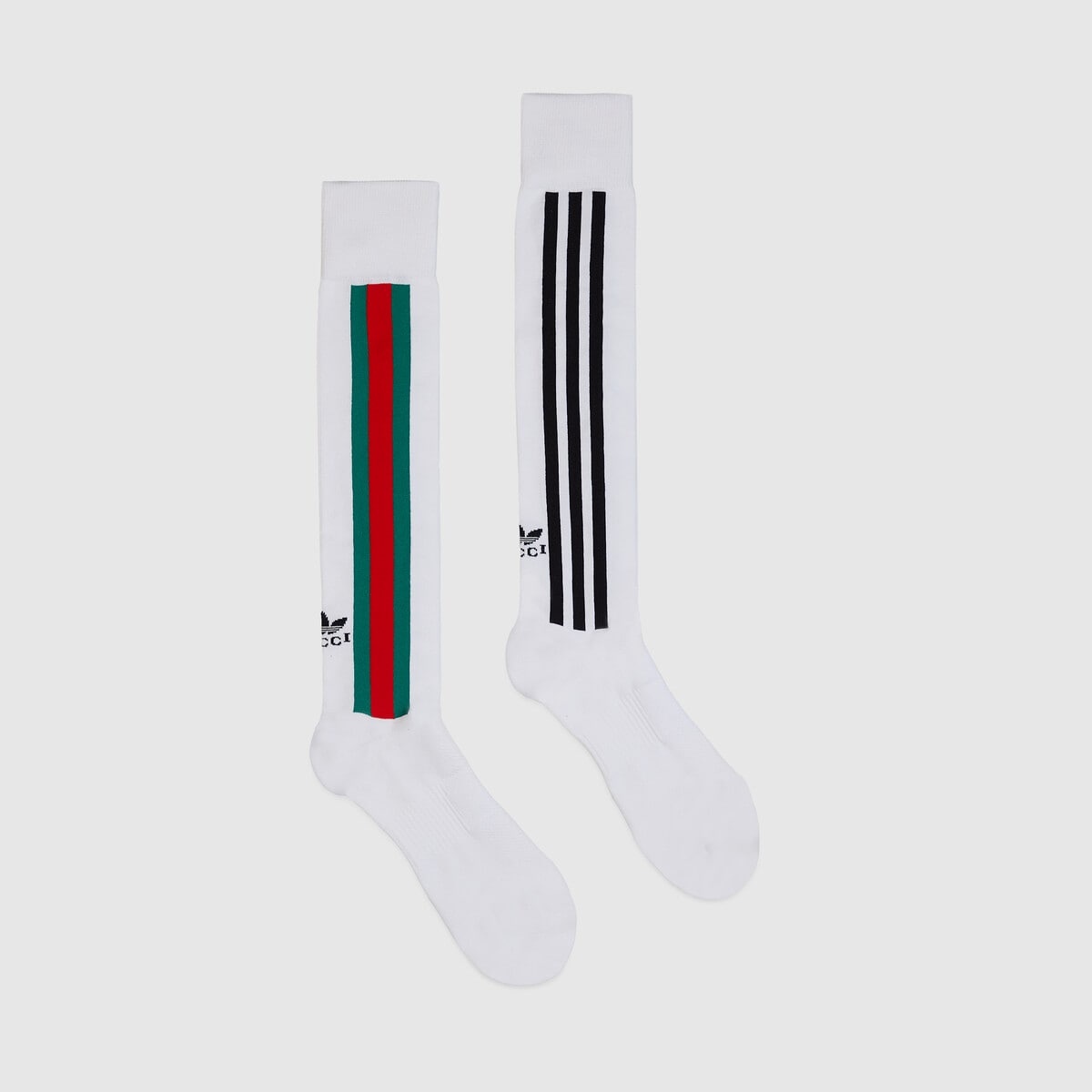 adidas x Gucci long cotton socks - 2