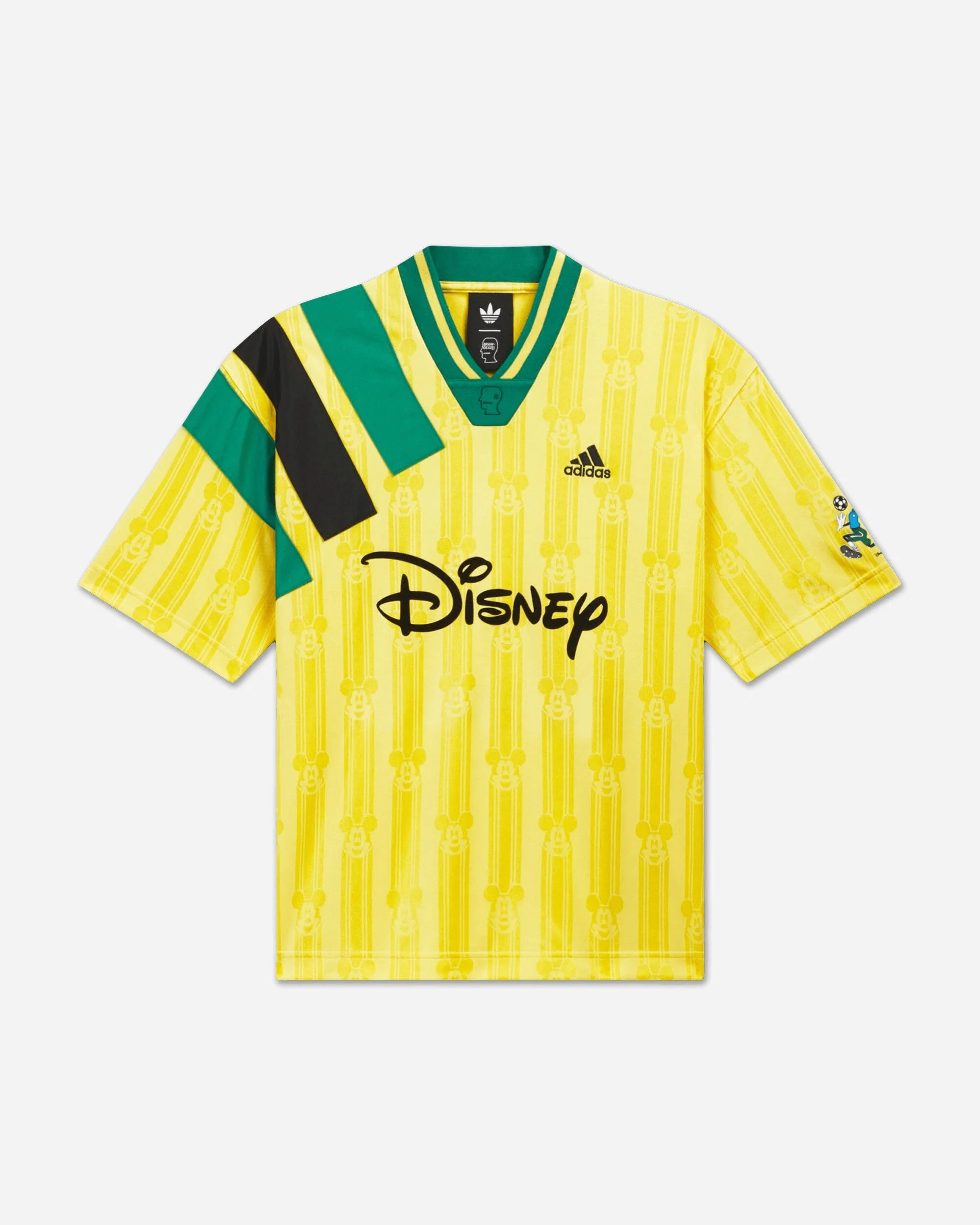 Brain Dead x Disney Football Jersey Bold Gold - 1