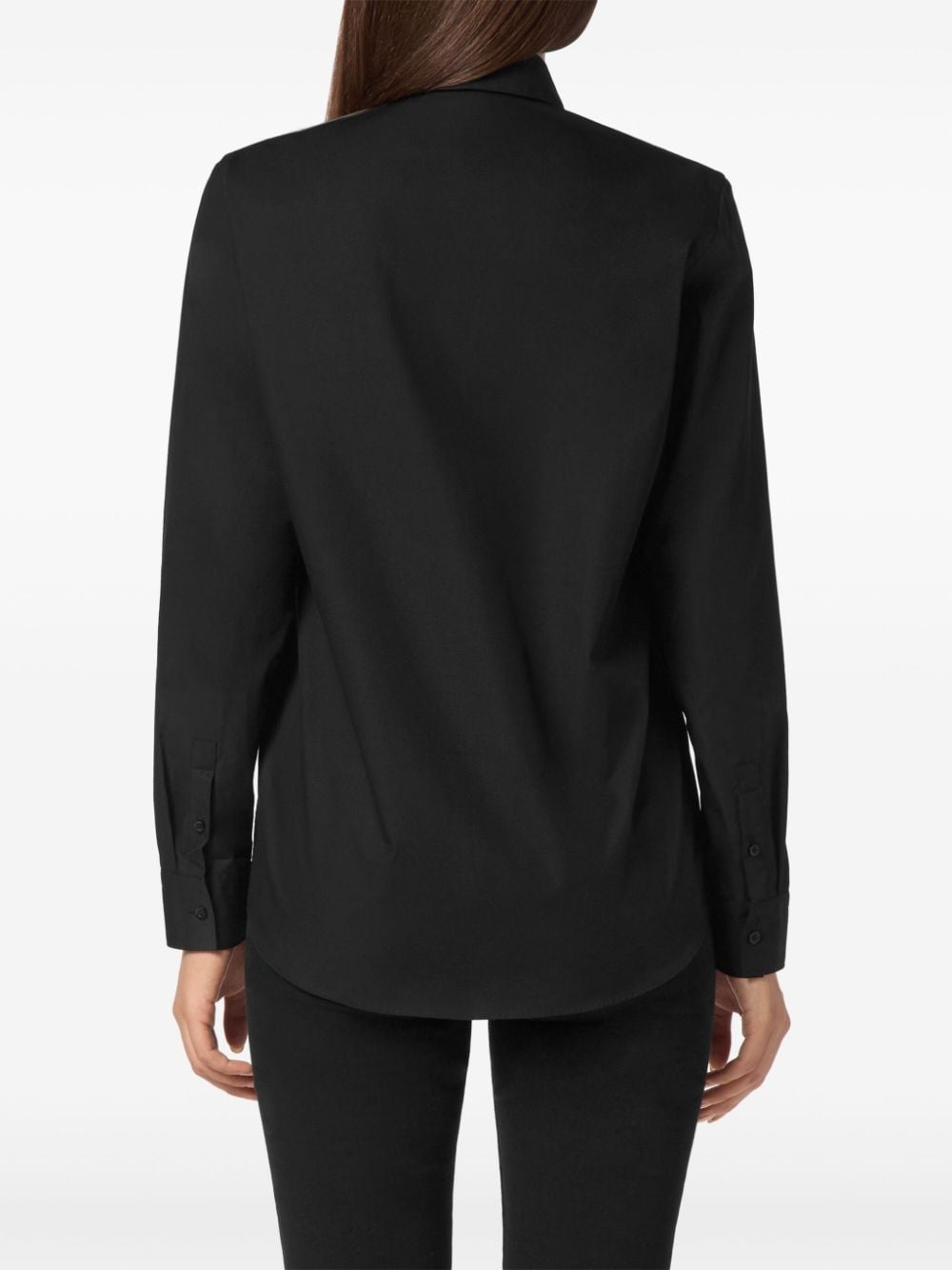 LS Iconic Plein poplin shirt - 4