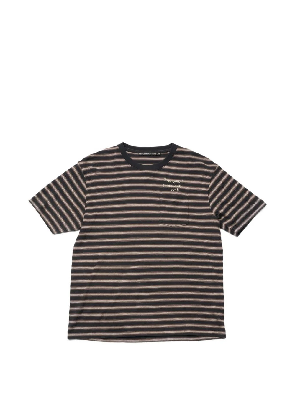 Franz striped pocket T-shirt - 1