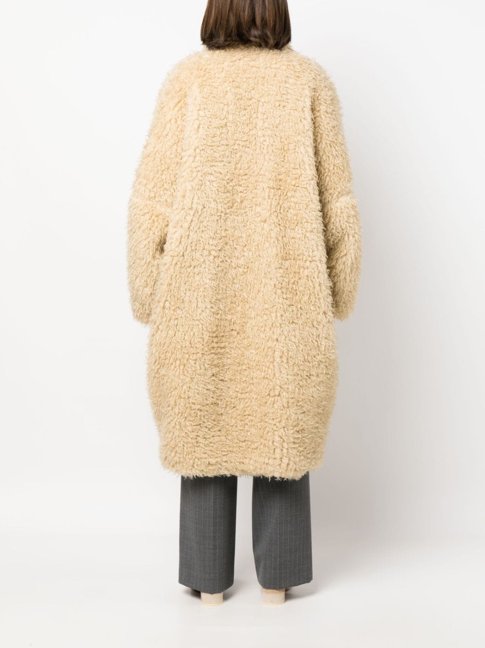 MM6 Maison Margiela mid-length oversized coat | REVERSIBLE