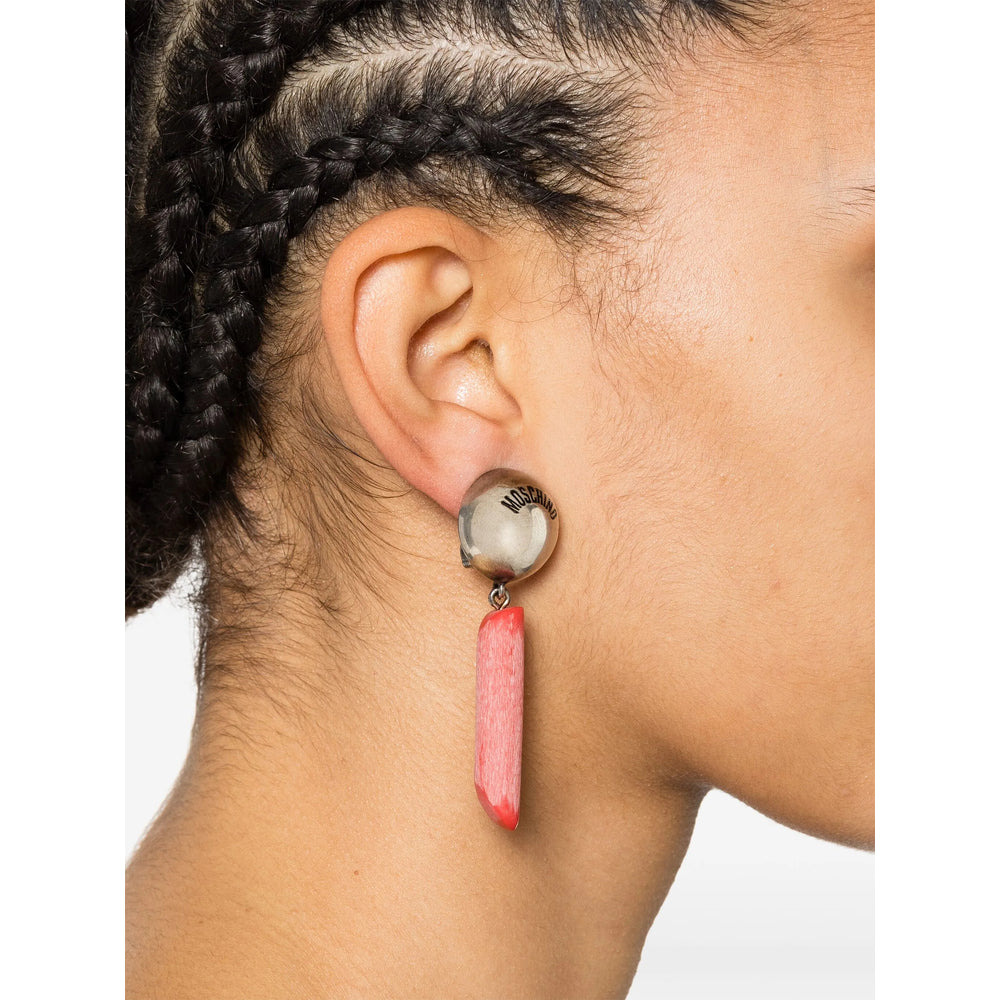 Moschino Silver Earrings Women - 2