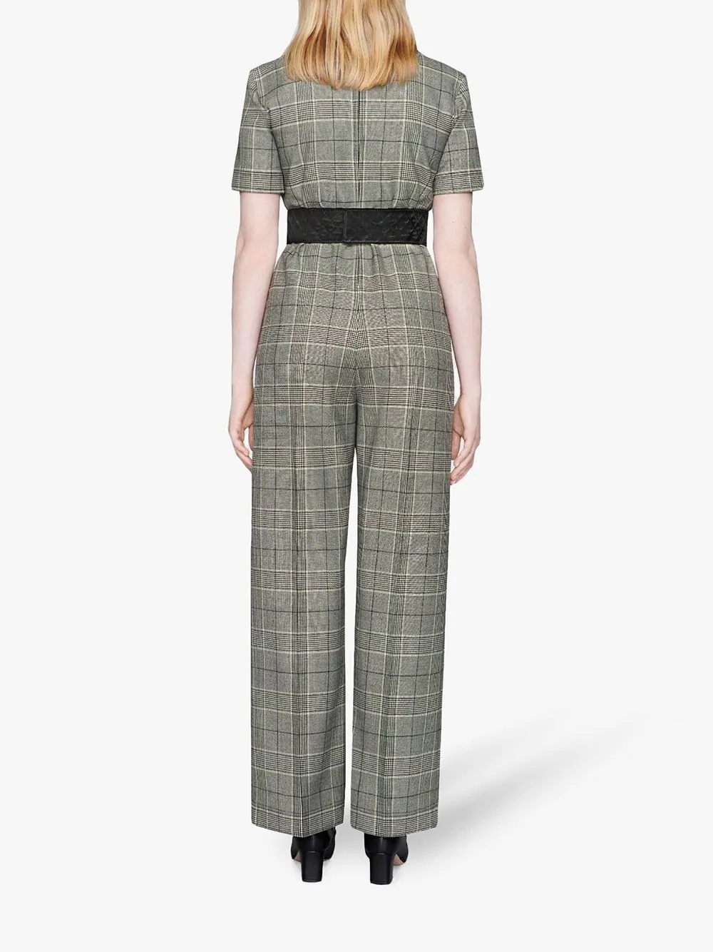 Prince of Wales wool jumpsuit - 4