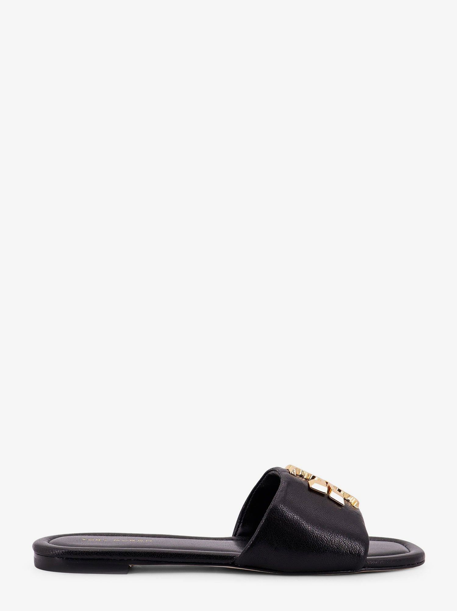TORY BURCH - Tory Burch Eleanor Leather Flat Sandals - 1