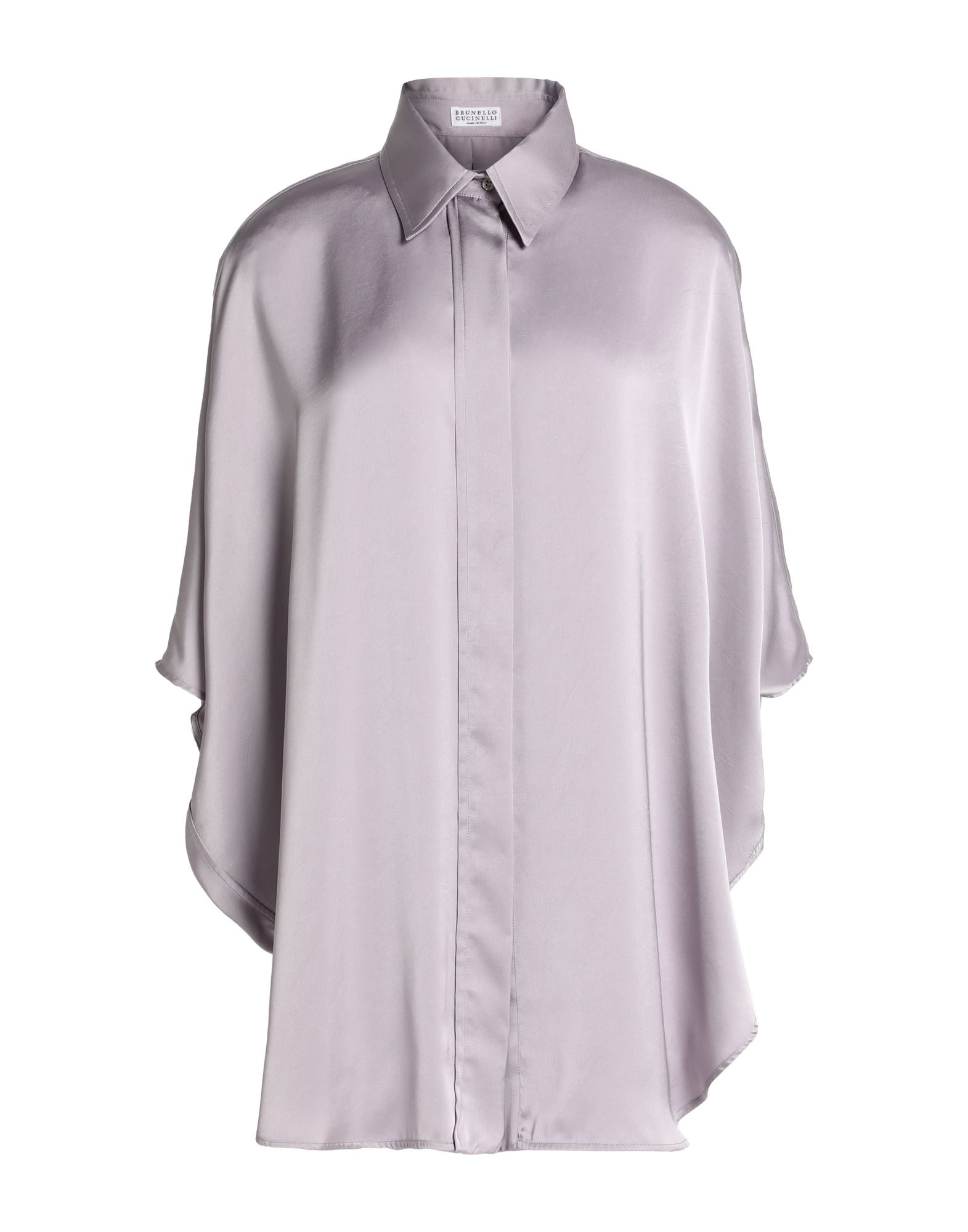 Lilac Women's Solid Color Shirts & Blouses - 1