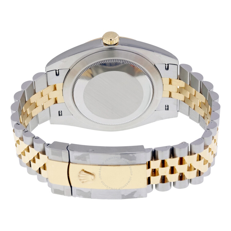 Rolex Datejust 41 Black Dial Steel and 18K Yellow Gold Jubilee Men's Watch 126333BKSJ - 3