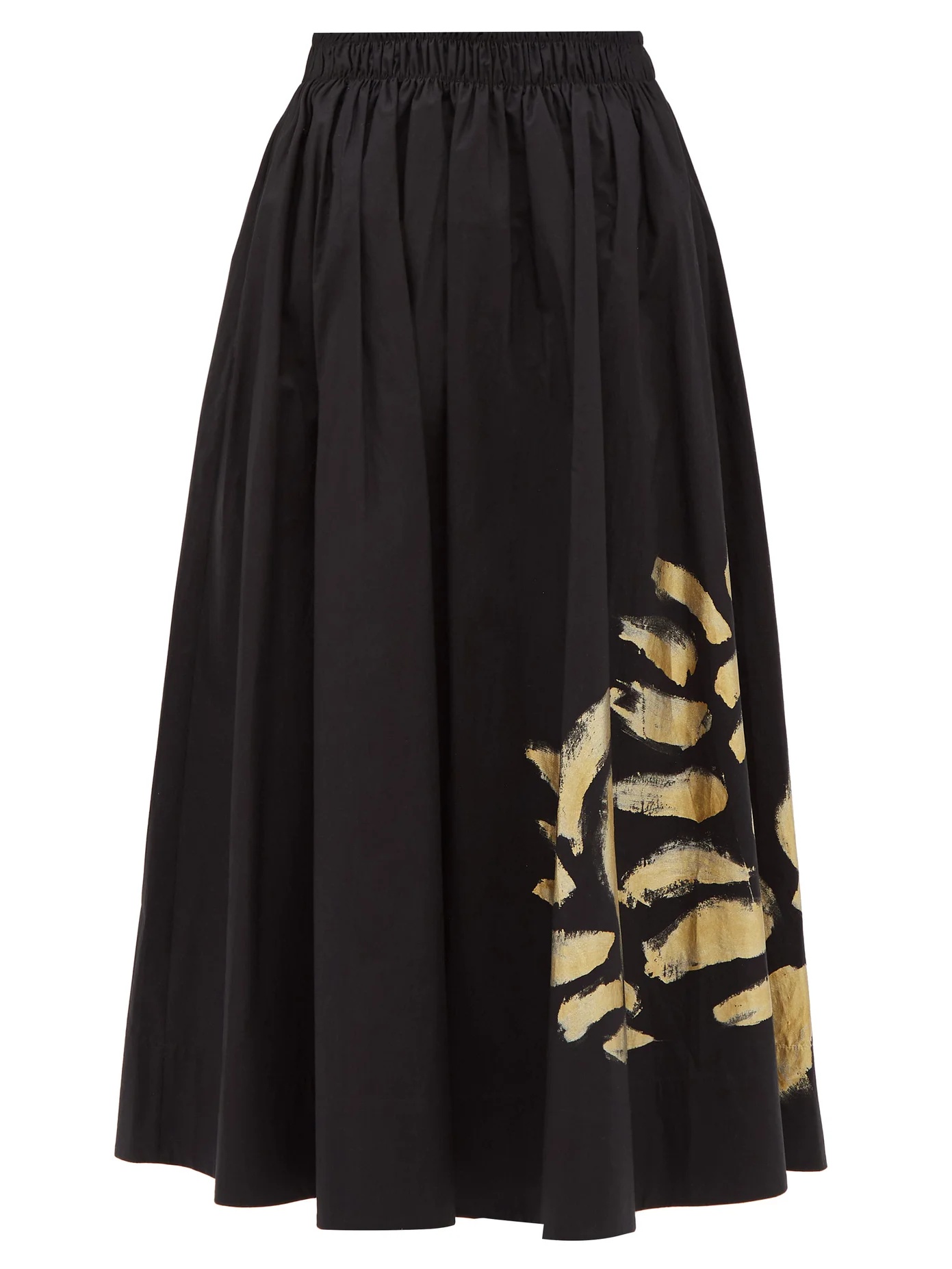 The Bellringer hand-painted cotton skirt - 1