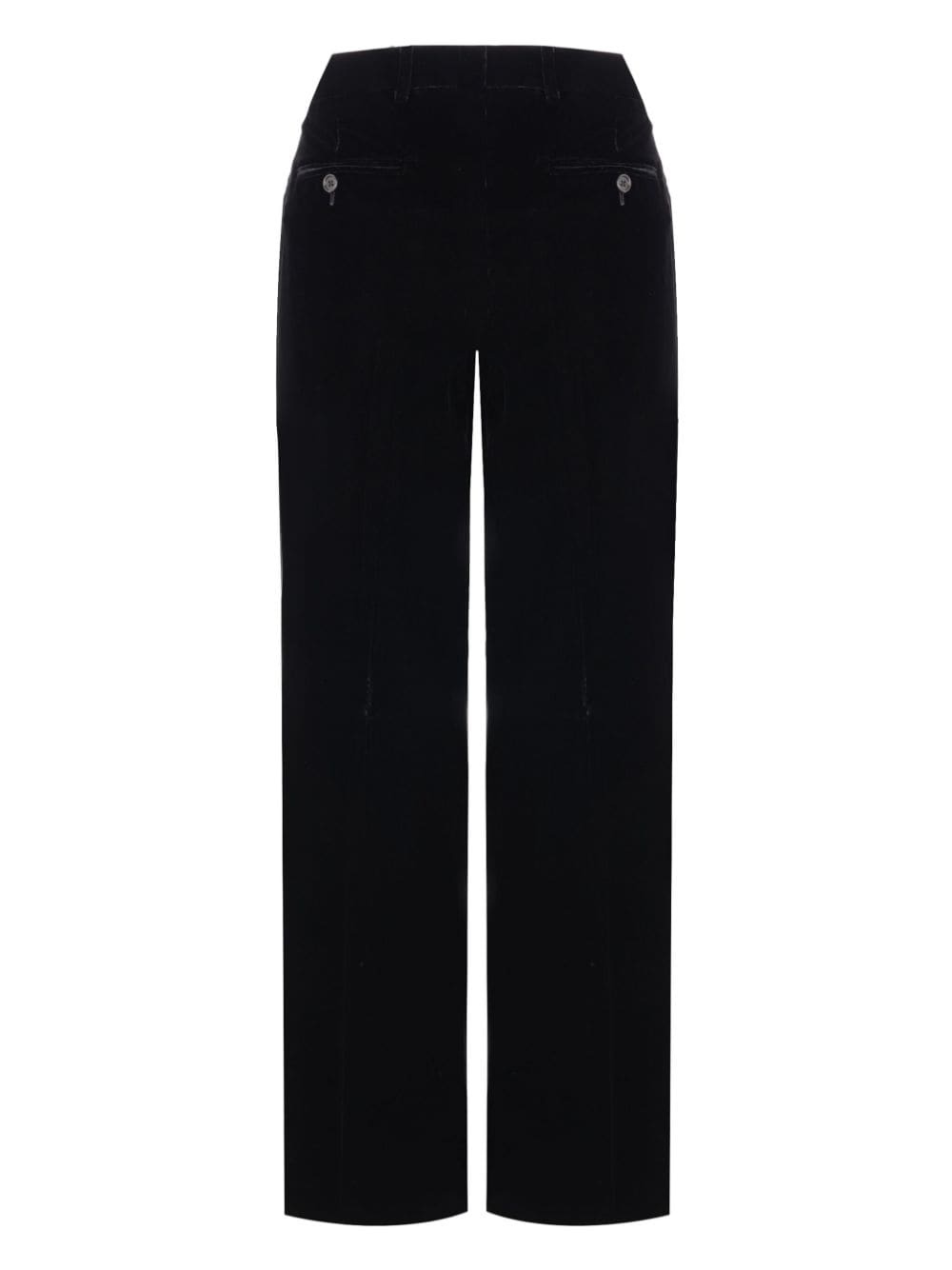 velvet bootcut tailored trousers - 2