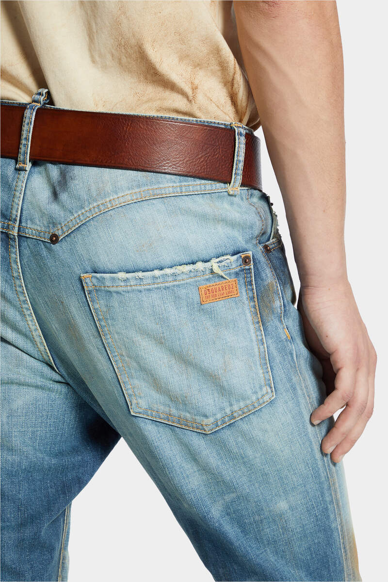 MEDIUM RUSTY NAIL WASH COOL GUY JEANS - 6